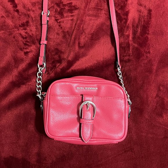Dana Buchman Bags | Dana Buchman Crossbody Purse Red - Picture 1 of 8